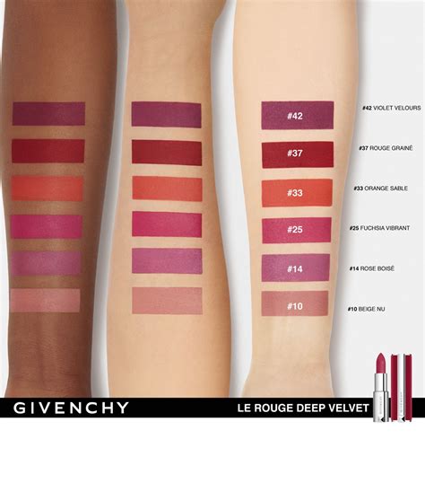 givenchy deep velvet 27|givenchy deep velvet lipstick.